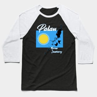 Palau Marine Sanctuary Baseball T-Shirt